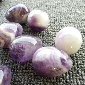 Diy superventas productos chinos calientes bolas de Kegel de amatista natural huevos de amor para vaginal 2025 huevos certificados venta <span class=keywords><strong>yini</strong></span> - Product Image 5