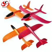 Precio al por mayor mano tirar avión 3D modelo de avión niños DIY espuma planeadores para venta