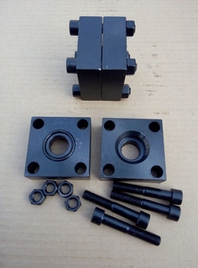 Carbon Steel Custom ized 4 Bolzen Vierkant flansch, hydraulischer Vierkant flansch