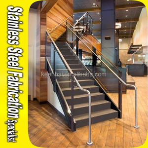 Customed diseño moderno de la <span class=keywords><strong>escalera</strong></span> de <span class=keywords><strong>acero</strong></span> <span class=keywords><strong>inoxidable</strong></span> barandillas en buen <span class=keywords><strong>precio</strong></span> - Product Image 4