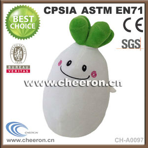 Super cute gemüse <span class=keywords><strong>pl</strong></span>üschtier fabrik optionalen farb- - Product Image 1