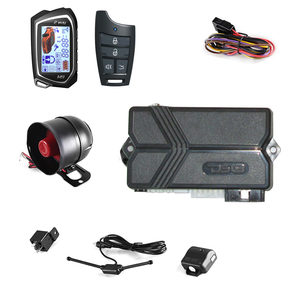 Espía LCD es el control de la foundacion arranque remoto sistema de alarma de coche auto carro de dos vias - Product Image 5