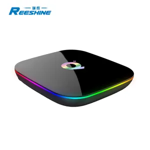 Новый продукт Allwinner H6 чипсет android 9 tv box 4 ГБ 32 ГБ Q + smart tv box