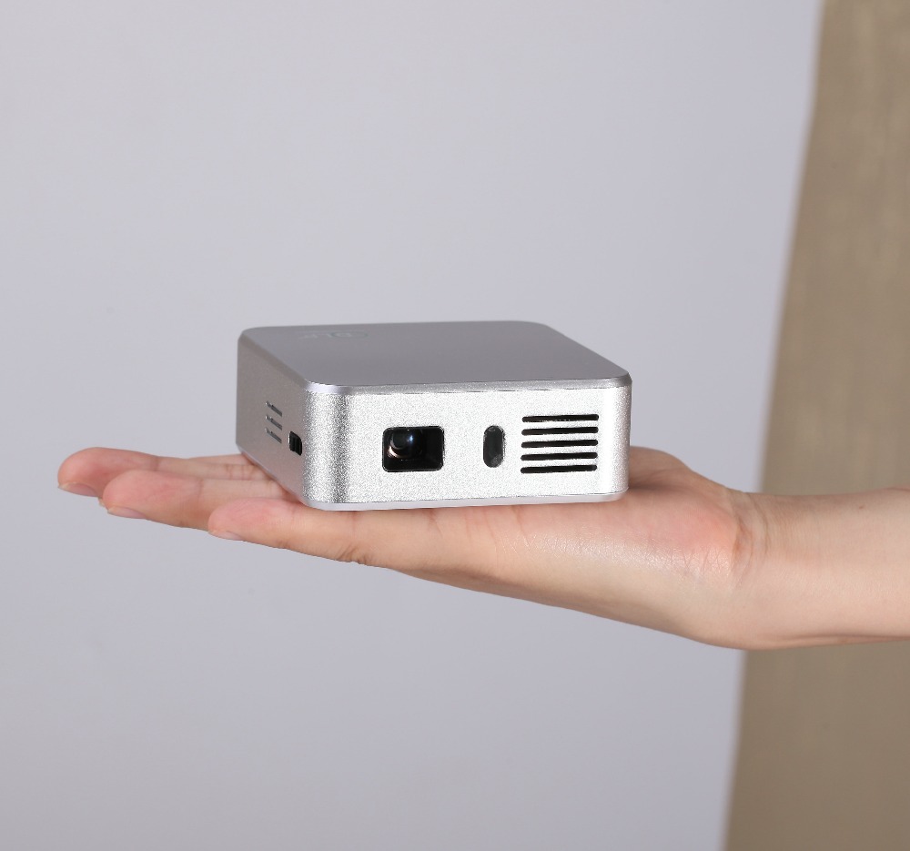 Объектив с ручной фокусировкой и мини-проектор DLP стиля android