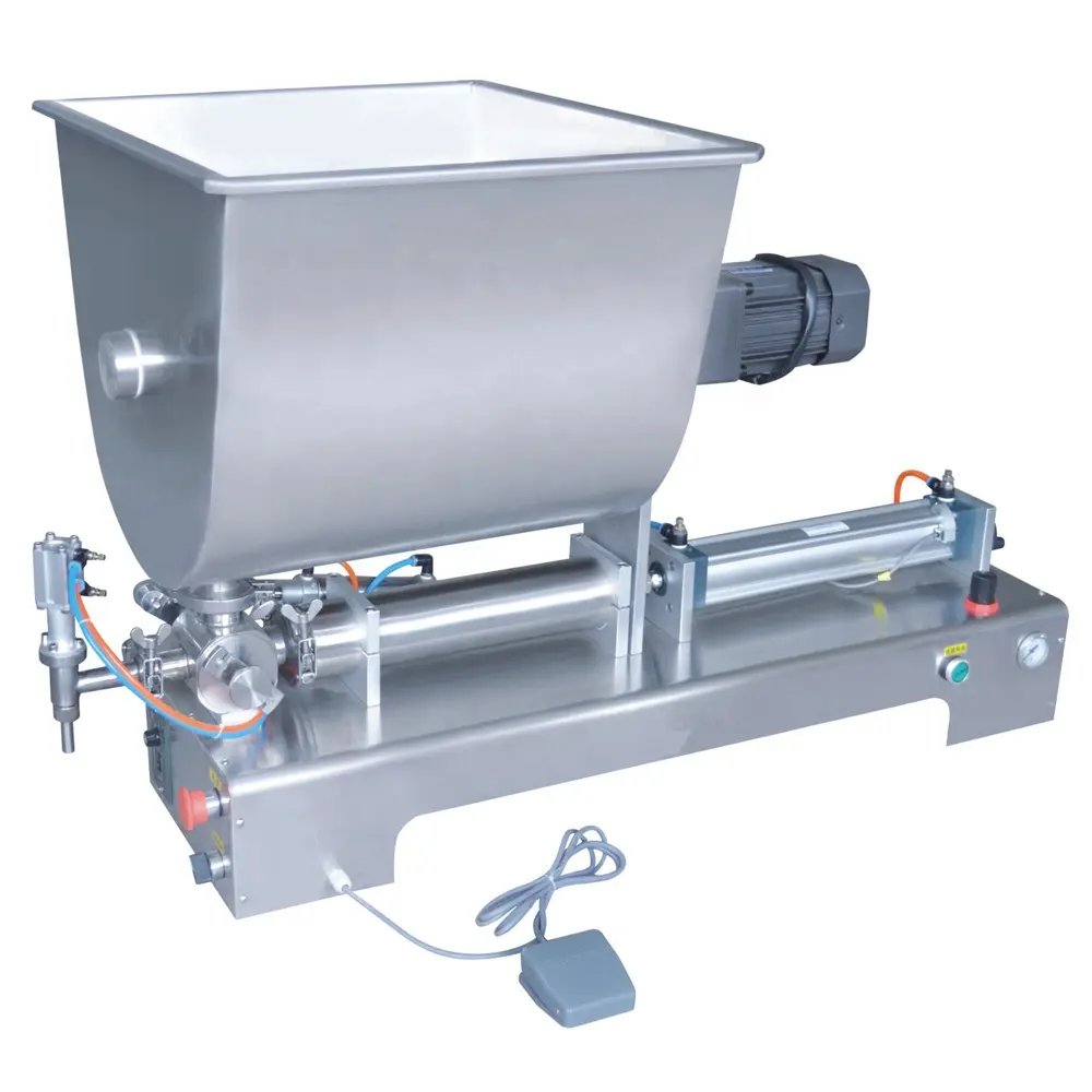 Semi-Automatic Manual Paste Filling Machine Filling Equipment