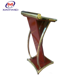 Phong Cách Mới Hội Nghị Đa Phương Tiện Loa Acrylic Nhà Thờ Rostrum Kỹ Thuật Số Bục Đứng - Product Image 5