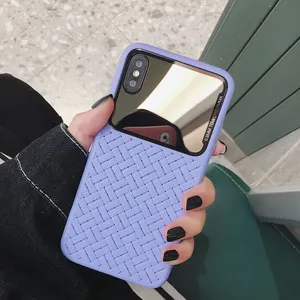 Capa espelhada de smartphone para iphone, case de iphone 8 plus