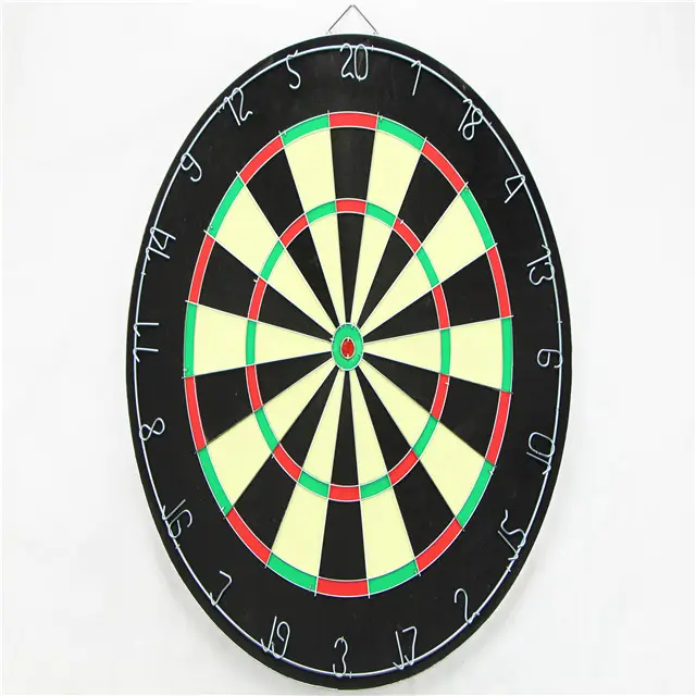 Produtos mais populares portáteis dartboard, venda quente de papel dardos, jogos de tabuleiro inteligente