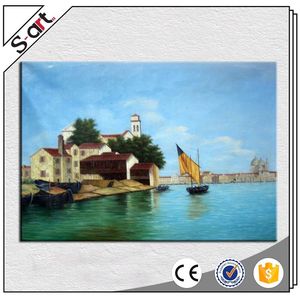 Qualità Premium hotsell mar mediterraneo cornice astratta pittura a olio <span class=keywords><strong>di</strong></span> paesaggio - Product Image 3