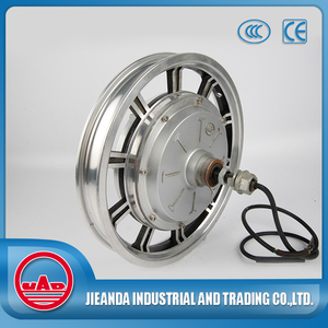14 pulgadas 400 rpm alto par motor de corriente continua para vehículos de Recreo y Bicicleta Eléctrica - Product Image 4