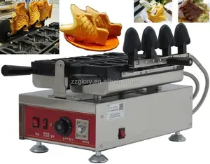 Open mouth fish electric korean ice cream tayiki fish waffle machine