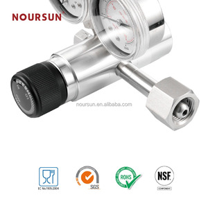 A due stadi regolatore di pressione con dual calibro per homebrew birra kegerator sodastream - Product Image 2