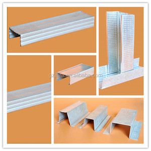 Preferential price and high quality drywall <strong>metal</strong> stud,<strong>paral</strong>,Canal,Omega montante y solera - Product Image 5