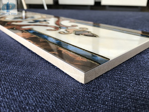 Gạch biên giới thiết kế đặc biệt của giá rẻ giá hồ bơi gốm Trung Quốc Kích thước 15x60 cm phòng khách sạn hiện đại gạch men gạch mộc mạc bóng - Product Image 2