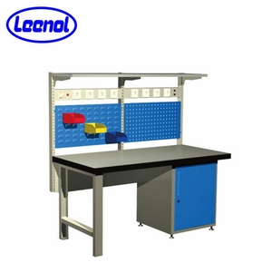 Work Bench Tool Cabinet Laboratory Benches Suppliers LN-TF18 Esd Workbench Meal Work Bench Lab Workstation With Tool Cabinet