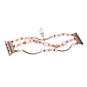 <span class=keywords><strong>Bracelet</strong></span> pour <span class=keywords><strong>Apple</strong></span> <span class=keywords><strong>Watch</strong></span> Band, <span class=keywords><strong>Bracelet</strong></span> de remplacement en perles de sport à la mode pour <span class=keywords><strong>Apple</strong></span> <span class=keywords><strong>Watch</strong></span> Femmes Filles 38mm/<span class=keywords><strong>42mm</strong></span> - Product Image 5