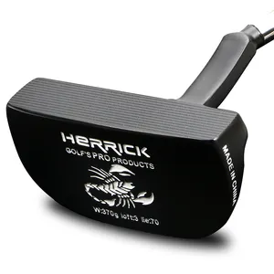 Giá Rẻ Bán Buôn Oem Giả Mạo Golf Câu Lạc Bộ Màu Đen Người Đàn Ông Của Tay Phải Golf Putter