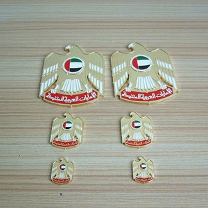 Falcon Metal Emblem, <strong>Custom</strong> <strong>United</strong> Arab Emirates 45th <strong>National</strong> Emblem, <strong>National</strong> Day Gifts Gold Falcon Badges Collectibles - Product Image 3