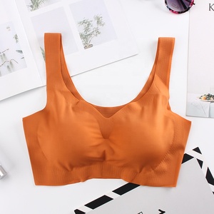 Women Teenager Seamless Wirefree Comfortable Sleep Bra <strong>Teen</strong> Age Girl Bras Photo Sexy <strong>Lingerie</strong> One Piece Seamless Underwear - Product Image 4