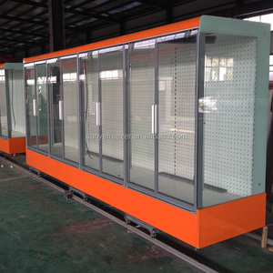 Réfrigérateur de présentation de boissons luxueux à six portes / Réfrigérateur de présentation de boissons / Réfrigérateur de présentation de supermarché / Congélateur vertical pour épicerie - Product Image 2