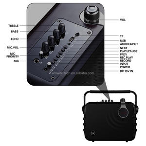 SHIDU 60 W Sistema Portatile PA con on-board Microfono Senza Fili e CD/USB del Giocatore di Musica - Product Image 4