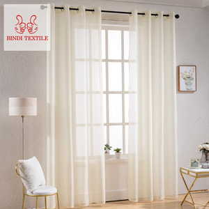 Approvisionnement d'usine <span class=keywords><strong>Bande</strong></span> Fenêtre CSX005 Résistant Au Feu <span class=keywords><strong>Oeillets</strong></span> Top Hôtel Élégant Salon Rideau - Product Image 4