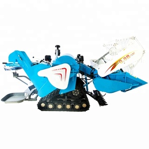 wheat barley oats rice mini rice combine harvester