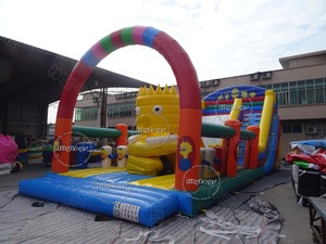 Loco inflable funland inflable más nuevo divertido juego de <span class=keywords><strong>la</strong></span> ciudad para <span class=keywords><strong>la</strong></span> promoción - Product Image 2