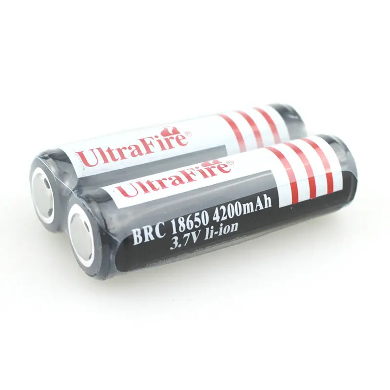 Ultrafire BRC18650 4200mAh 3.7V Li-ion Rechargeable Battery With Protected PCB