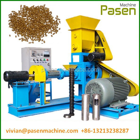 Machine alimentation en granulés / Floadting aliments pour poissons Machine d'extrusion / flottant poissons culot Machine