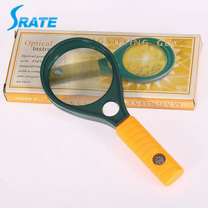 Raqueta de Tenis con <span class=keywords><strong>Lupa</strong></span> de Plástico de Doble Lente, <span class=keywords><strong>Lupa</strong></span> de Mano 3X 8X - Product Image 3