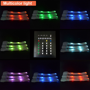 <span class=keywords><strong>15</strong></span> Multicolor RGB DMX Proragrammed การควบคุมระยะไกล Rfid นำสร้อยข้อมือ/สายรัดข้อมือสำหรับคอนเสิร์ตพรรค,เหตุการณ์ - Product Image 6