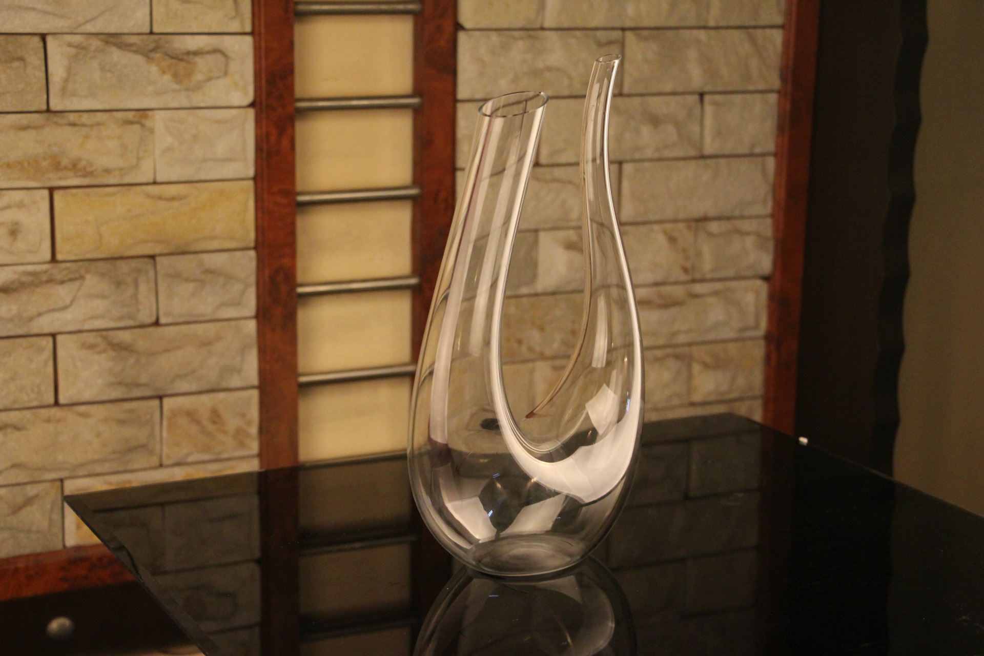 Wholesale 1500ml U Shape Wine Decanter Luxurious Crystal Red Wine Champagne Glasses Decanter