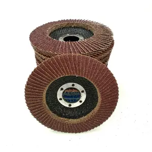 China Factory Price 100mm 80 Grit Flap Sanding Disc Angle Grinder Wheel With 15200 R.P.M