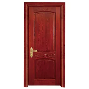 Hot販売ヨーロッパスタイルのインテリアと輸入木材ドア無垢材のための内部の部屋のドア