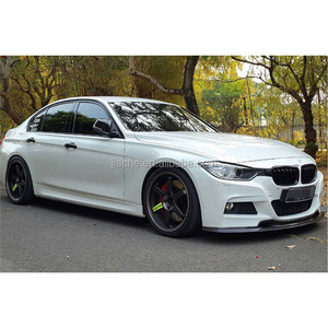 Alerón Delantero de Fibra de Carbono/FRP Estilo V para <span class=keywords><strong>BMW</strong></span> Serie 3 F30 F35 M Sport 320i 325i 328i <span class=keywords><strong>330i</strong></span> 335i 2012-2018, Protector de Parachoques - Product Image 4