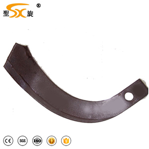 Cuchilla para cultivadora rotativa IT245 de un orificio, larga, material 65Mn - Product Image 3