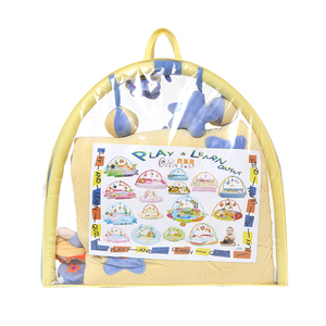 Colchoneta de juego para bebés, colchoneta de actividades de <span class=keywords><strong>gimnasio</strong></span>, <span class=keywords><strong>mini</strong></span> colchoneta de juego para niños con 5 Juguetes - Product Image 5