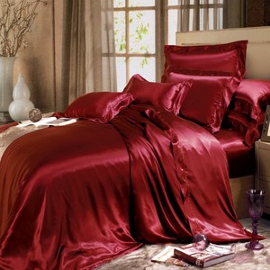 Ensembles de literie en soie de luxe 4-PC 16/19/22MM ensembles de housse de <span class=keywords><strong>couette</strong></span> en soie 100% 6A ensemble de literie en soie de mûrier - Product Image 4