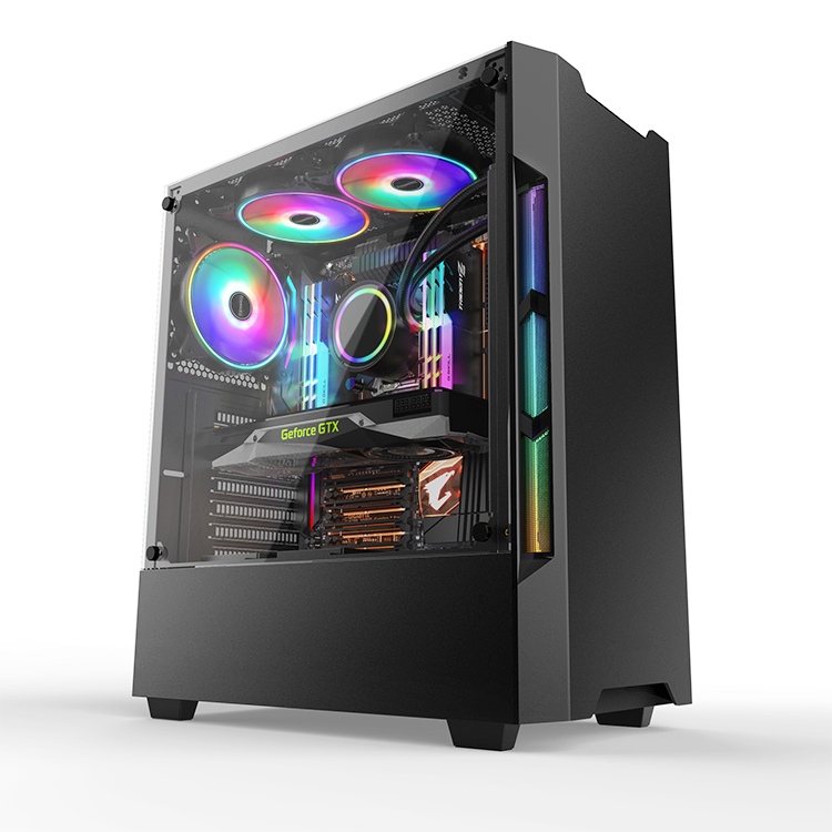 JNP горячие продажи ATX игровой компьютер чехол