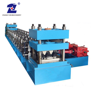 High Speed W Beam 2 Wave Drei-Wellen-Autobahn leitplanke Herstellungs maschine Zaun pfosten maschine - Product Image 4