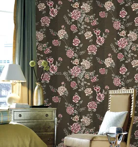 Beautiful Rose Flower Design Rural Vintage Style Living Room Bedroom Wallpaper