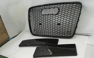 Phong cách Chrome khung tổ ong rsq7 lưới tản nhiệt phía trước lưới tản nhiệt phù hợp cho 2008 2014 Audi <span class=keywords><strong>Q7</strong></span> - Product Image 3