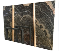 Dragon chinois noir Onyx marbre pour décoration murale, nouveauté
