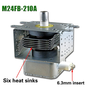 Magnetron pour four à <span class=keywords><strong>micro</strong></span>-ondes 2m210, 1000W, 6 plaques, 6 trous, pièces de four à <span class=keywords><strong>micro</strong></span>-ondes, 35mm*115mm, aluminium, électrique, MCMM-012 MOCO/OEM, 2450MHz - Product Image 6