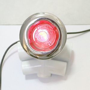 Lumière LED sous-marine à jet d'eau changeante de couleur RVB pour utilisation hôtelière, matériau ABS, IP68, <span class=keywords><strong>sauna</strong></span>, baignoire, éclairage de piscine, E27 - Product Image 2