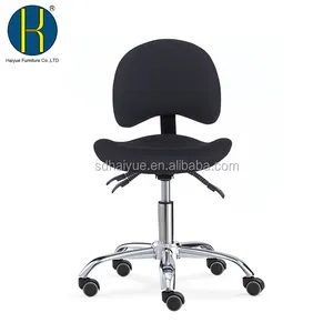 Hot Sale Medical Hocker Stuhl für Zahnarzt mit Rückenlehne HY7009 verwendet