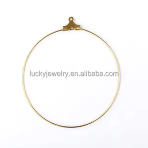Factory Supply Cheap Price Metal Jewelry Earring Hook Fashion Jewelry Brass Earring Hook for Jewelry Making