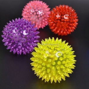 Wholesale Light Up Bouncing Ball With Spikes Led Ball Light Outdoor For Kids