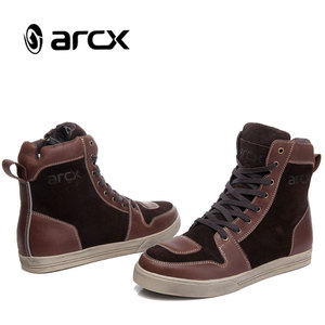 ARCX De la motocicleta <span class=keywords><strong>Botas</strong></span> casuales De los hombres De moda impermeable Anti-skid moto protección zapatos <span class=keywords><strong>Botas</strong></span> De <span class=keywords><strong>Motociclista</strong></span> - Product Image 3